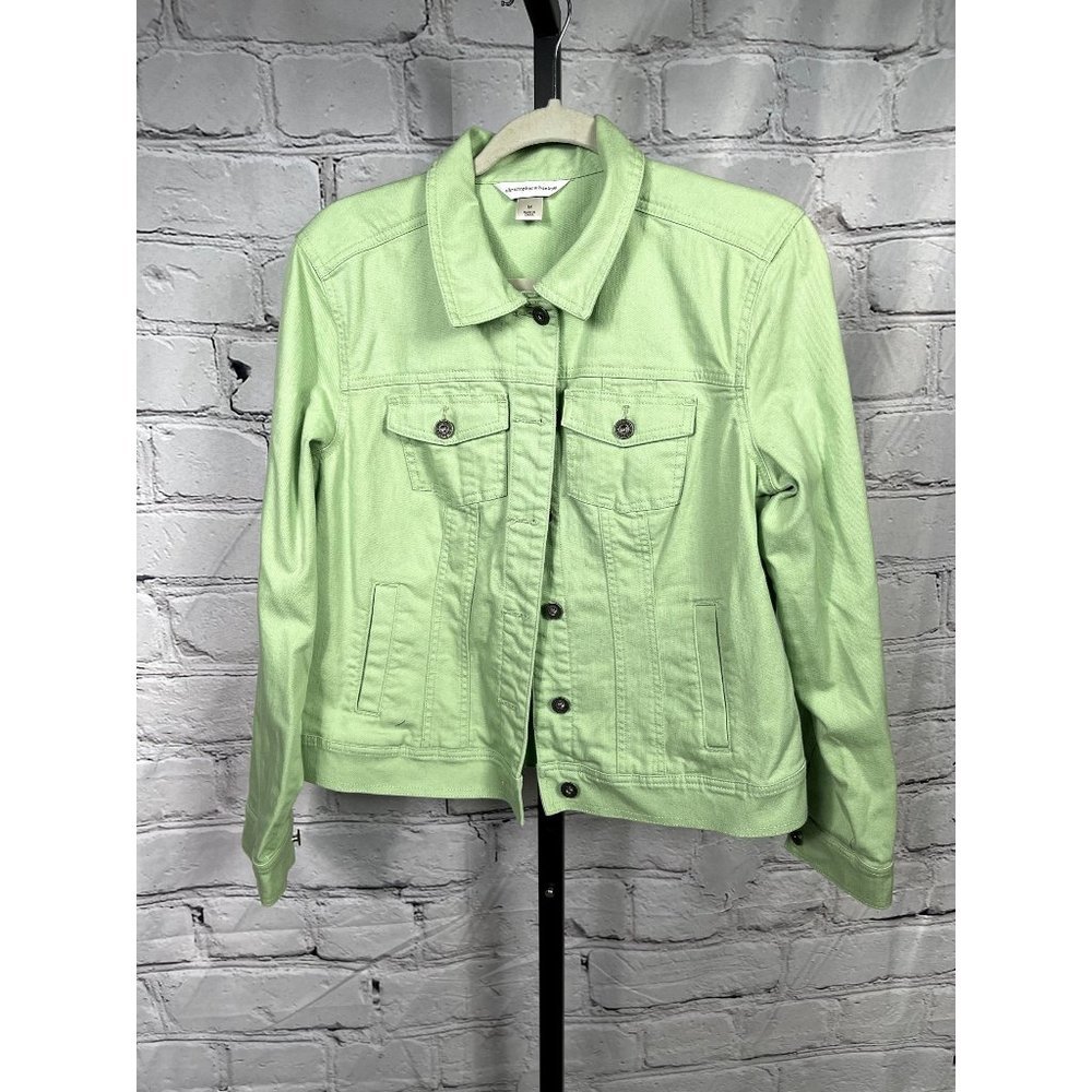 EUC Christopher & Banks Trucker Jacket
